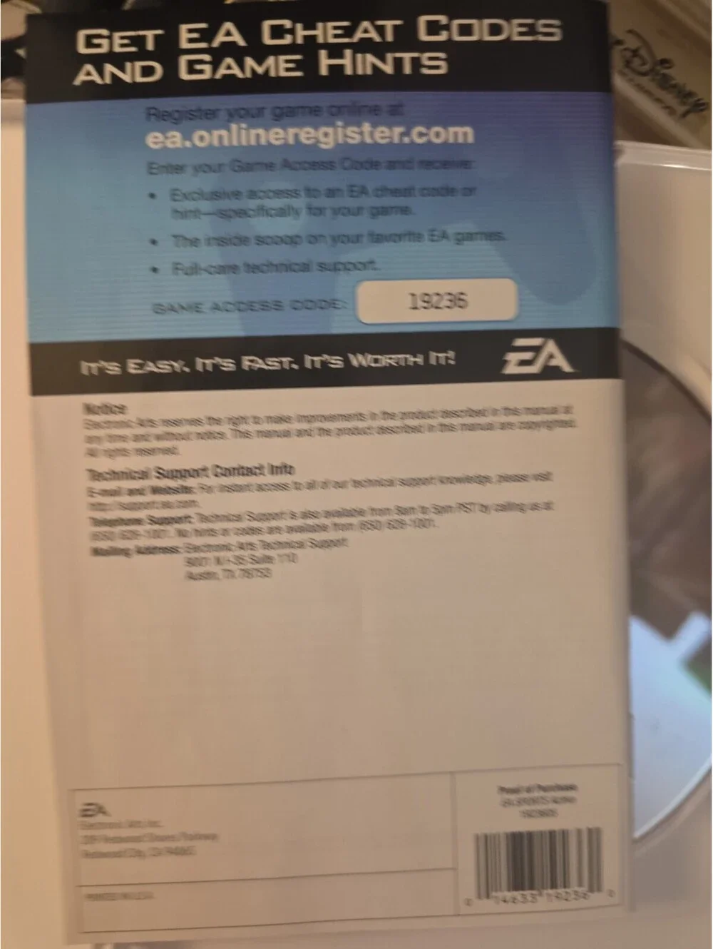 EA Sports Active Personal Trainer For Wii Fitness & Health Brand New